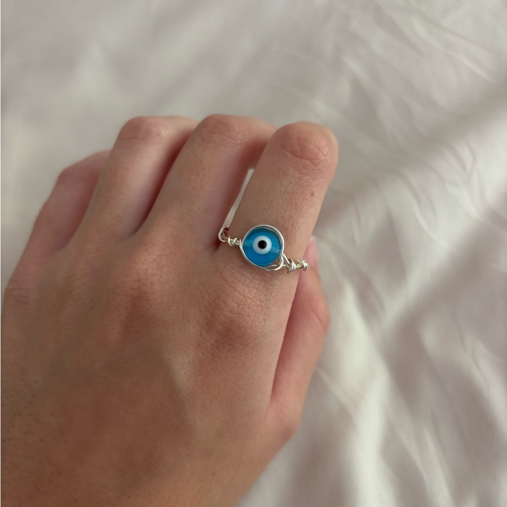 Handmade Evil Eye Ring